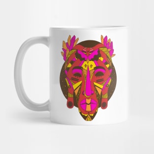 African Mask 1 - Red Edition Mug